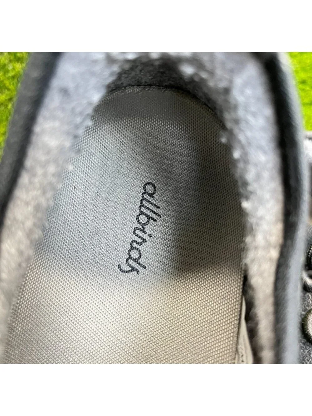 Allbirds Wool Dasher 2 Mens Size 10 Triple Black Athletic Running Shoes Sneakers
